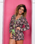 Pijama/Conjunto Animal Print Neon