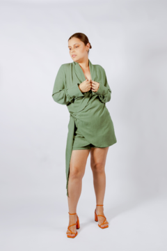 Blazer blusa verde