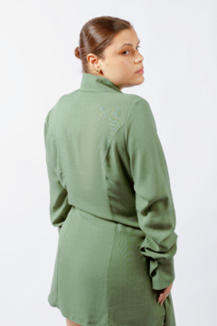 Blazer blusa verde