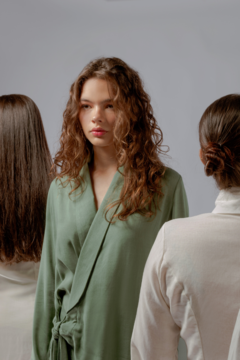 Blazer blusa verde