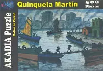 Quinquela Martin. Motivo De Puerto (puzzle 500 piezas)