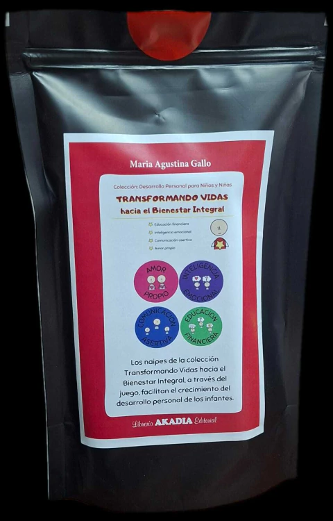 Transformando Vidas hacia el bienestar Integral -KIT DE CARTAS - Gallo