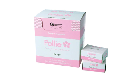 PAPEL PARA PERMANENTE x 100 POLLIE REF.00802