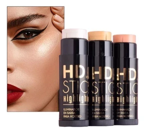 STICK HD HIGHLIGTHER – Iluminador en Barra para Rostro KATALIA ART.12 (EXCLUSIVO CHUBUT)