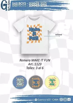 REMERA MAKE IN FUN - Guilligan Jeans
