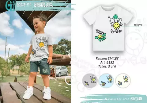 REMERA SMILEY