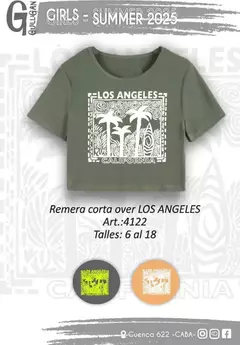 REMERA LOS ANGELES - comprar online