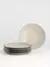 Set x 6 Plato Postre Porcelana Pedra Rocha Beige