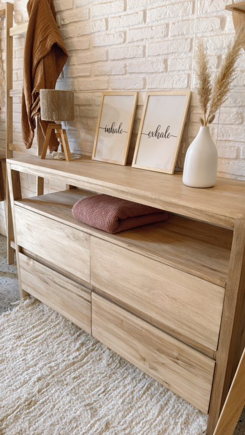 Comoda 4 Cajones Epuyén 120 Cm - comprar online