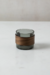 Vaso Vidrio Gris y Madera 150 ml