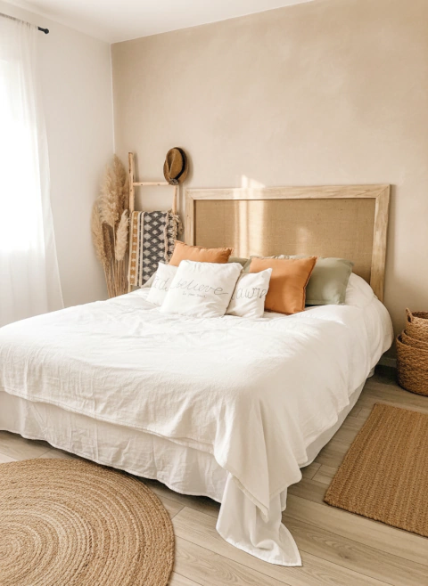 Respaldo Cama Fibras Naturales - comprar online