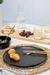 Plato ceramica 28cm negro