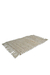 Alfombra algodon y yute chindi blanco 50x80cm - comprar online