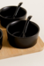 Set X 4 copetineros y cucharas 20x20 en internet