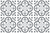 Azulejos autoadhesivos laminados FLOWER WHITE - comprar online