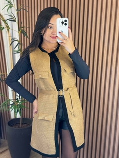 COLETE TRICÔ MOUSSE - COD 14559