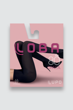 MEIA LOBA OPACA FIO 80 - COD 14808
