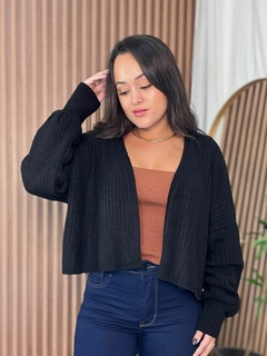 CASACO TRICOT MOUSSE MARTINA - COD 13273 - loja online