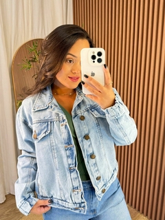 JAQUETA JEANS JOAQUINA - COD 12625 na internet