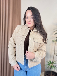 CASACO ALINE LÃ BATIDA - DLUA STORE