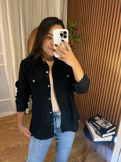 CAMISA VELUDO COTELÊ CECILIA - COD 13045 - loja online