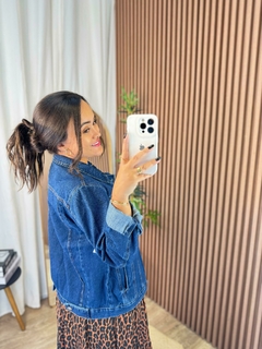 JAQUETA JEANS AUGUSTA - COD 12617 na internet