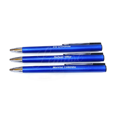 25 Boligrafos METALICOS WEXLER