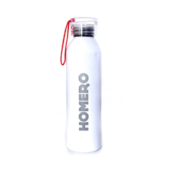 BOTELLA ALU BLANCA ROJA