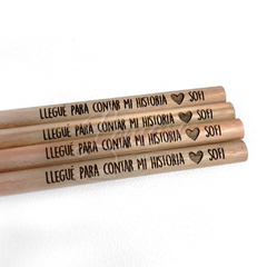 50 Lapices de madera natural en internet