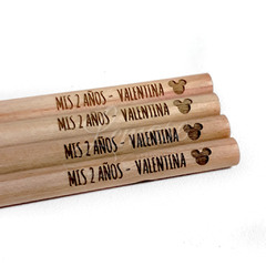 Imagen de 10 Lapices de madera natural
