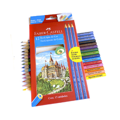 LAPICES DE COLORES FABER CASTELL X 12+3
