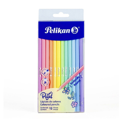 LAPICES DE COLORES PELIKAN PASTEL X 12