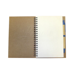 Libreta ecologica con boligrafo