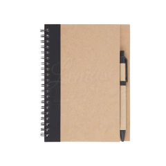 Libreta ecologica con boligrafo - comprar online