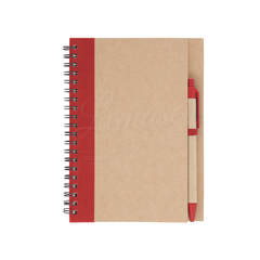 Libreta ecologica con boligrafo - Lemase Regalos