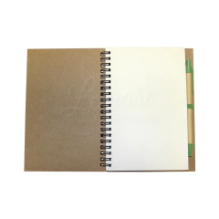 Libreta ecologica con boligrafo en internet