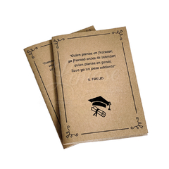 Libretas Kraft A6 Personalizadas - tienda online