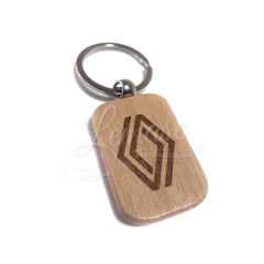 Llavero de madera Recatangular - comprar online