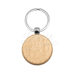 Llavero de madera Redondo - tienda online