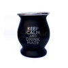 Mate termico Negro de acero inoxidable