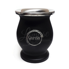 Mate termico Negro de acero inoxidable - tienda online