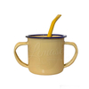 MATE ENLOZADO COLOR con bombilla