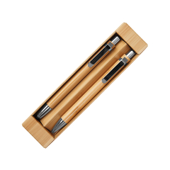 Imagen de Set Bamboo Boligrafo y Portaminas