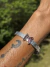 Bracelete transformação borboleta turmalina melância prata 925 na internet