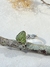 Anel peridoto nature prata 925