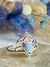 Anel larimar mandala prata 925 - comprar online