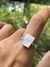 Anel pedra da lua nature prata 925 - Flow Pratas e cristais