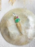 Pingente sutil - mix turmalina melância, esmeralda e cristal rutilado prata 925 na internet