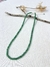 Colar jade verde prata 925 - comprar online