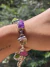Pulseira mix cristais nature prata 925 na internet